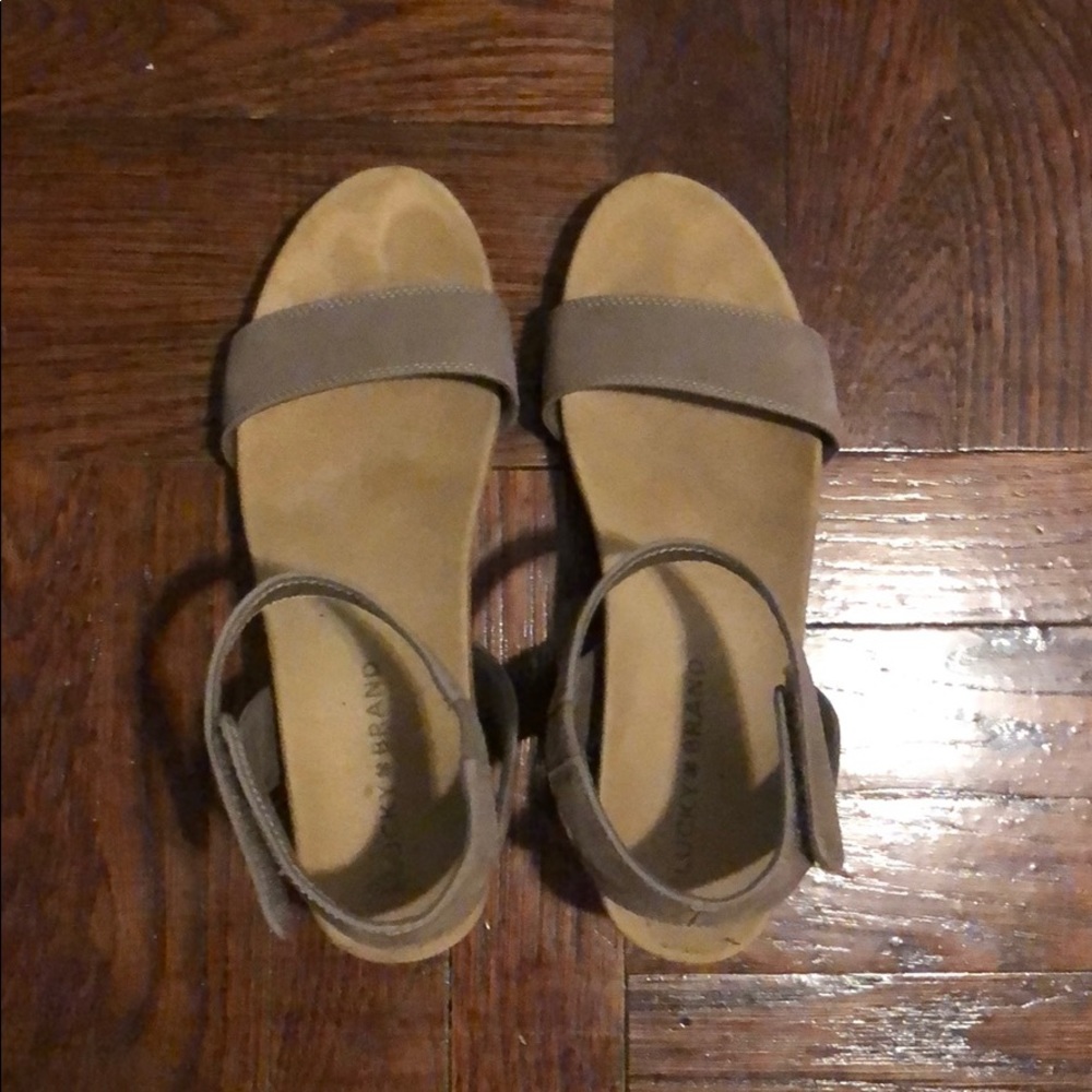Lucky brand low wedges